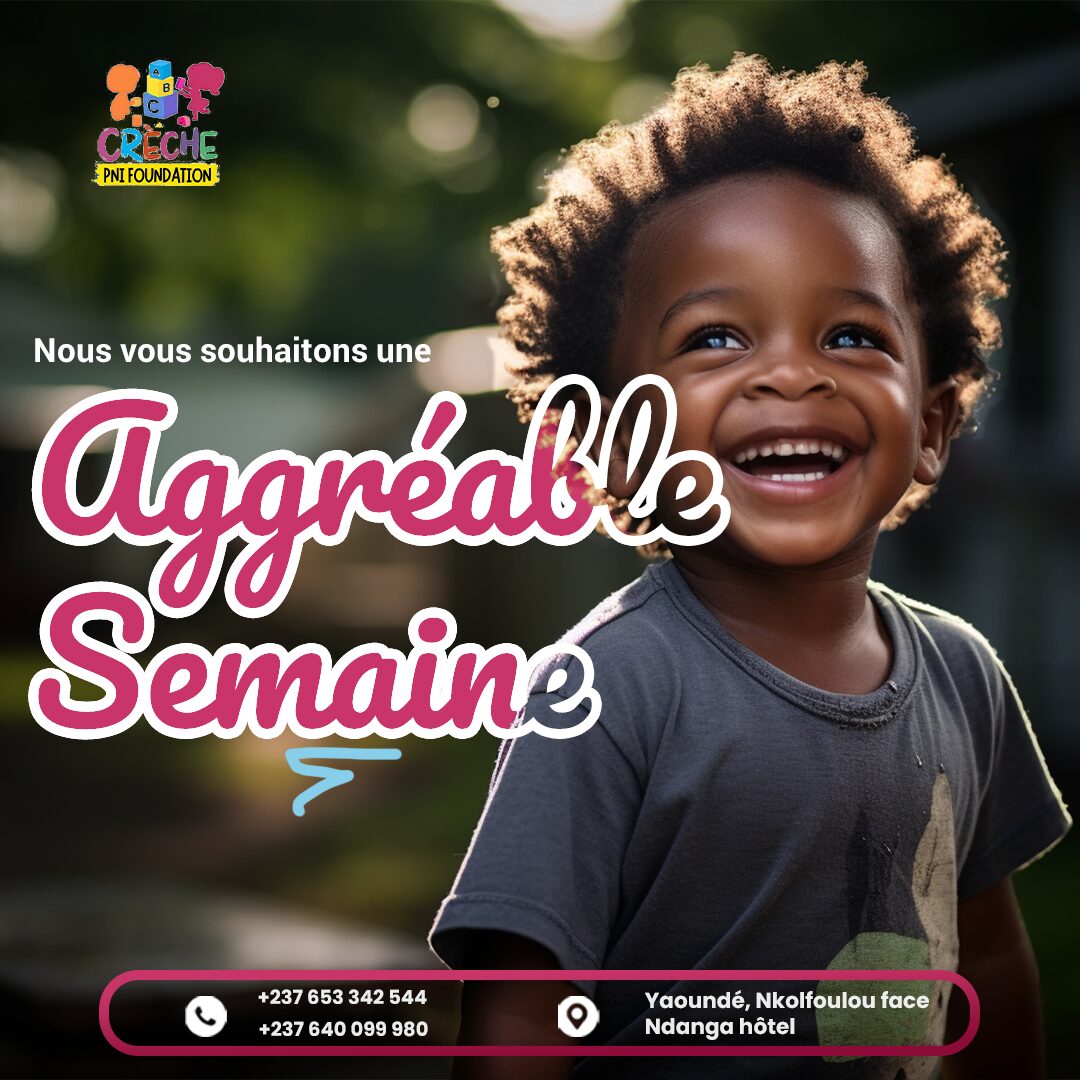 Happy New week PNI Fondation enfant famille bébé bonheur crèche